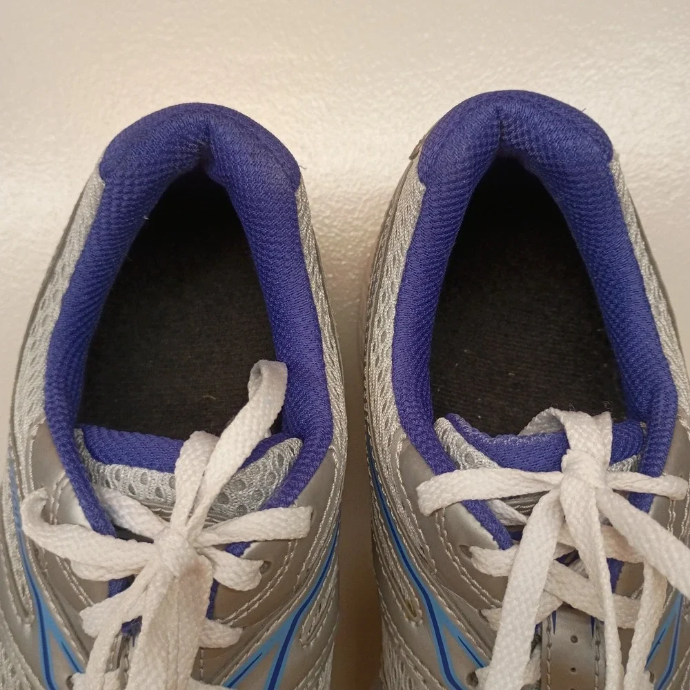 Saucony Cohesion 11 Women's Size 8 Gray Purple Running Shoes Sneakers S10420-6